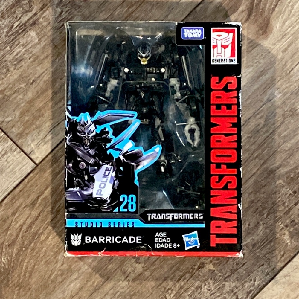 Transformers Studio Series 28 Deluxe Class Movie 1 Barricade Action Figure
